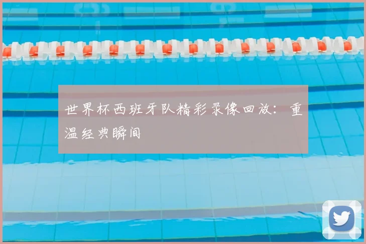 世界杯西班牙队精彩录像回放：重温经典瞬间
